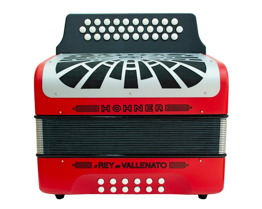 Hohner Concertina El Rey del Vallenato Red (Sol Dó Fá)