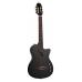 Tanglewood EMDC8BK Thinline Electro Nylon Black