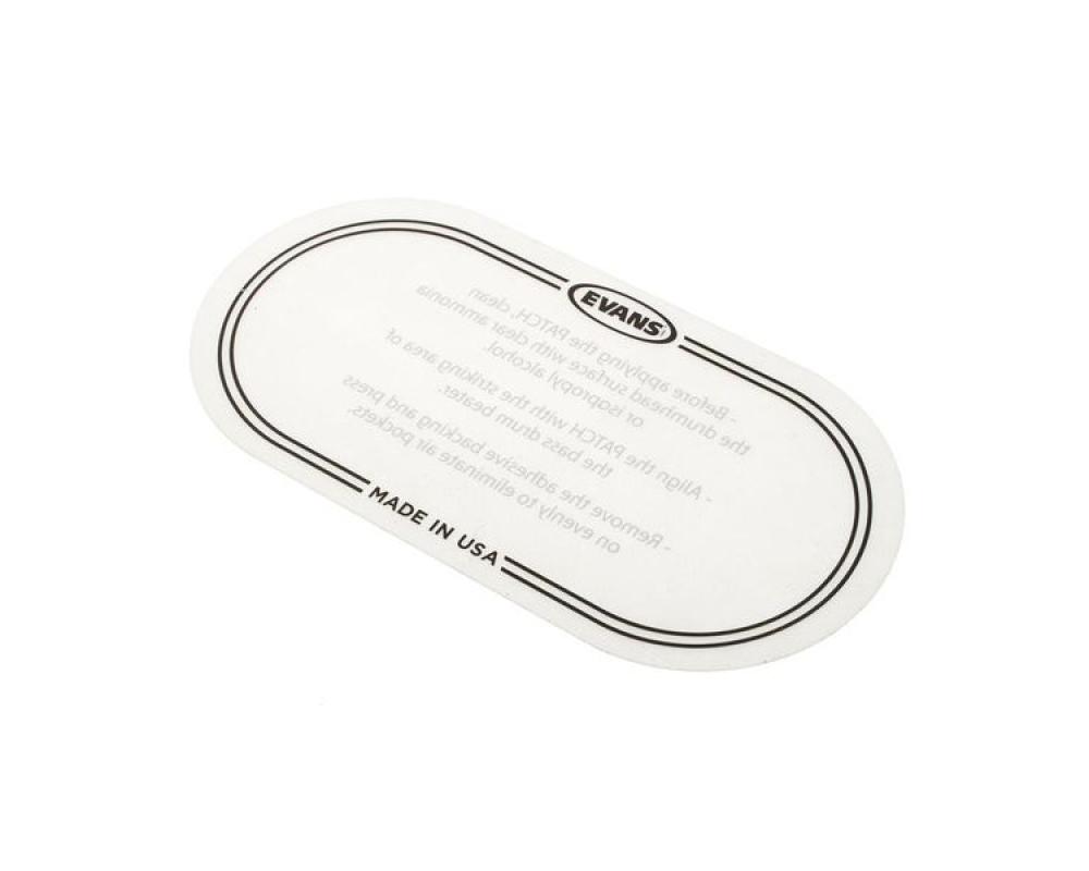 Evans EQPC2 Clear Plastic Bass Drum Double Patch