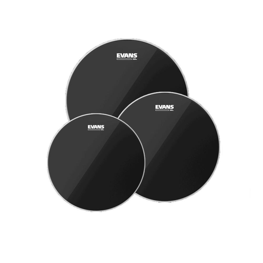 Evans Black Chrome Tompack, Standard 12,13,16 pol