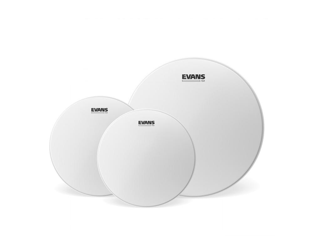 Evans G2 Tompack, Coated, Rock (10 inch, 12 inch, 16 inch)