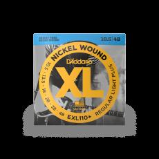 Daddario EXL110+ 10.5-48 Regular Light Plus, XL Nickel