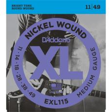 Daddario EXL115 11-49 Medium, XL Nickel
