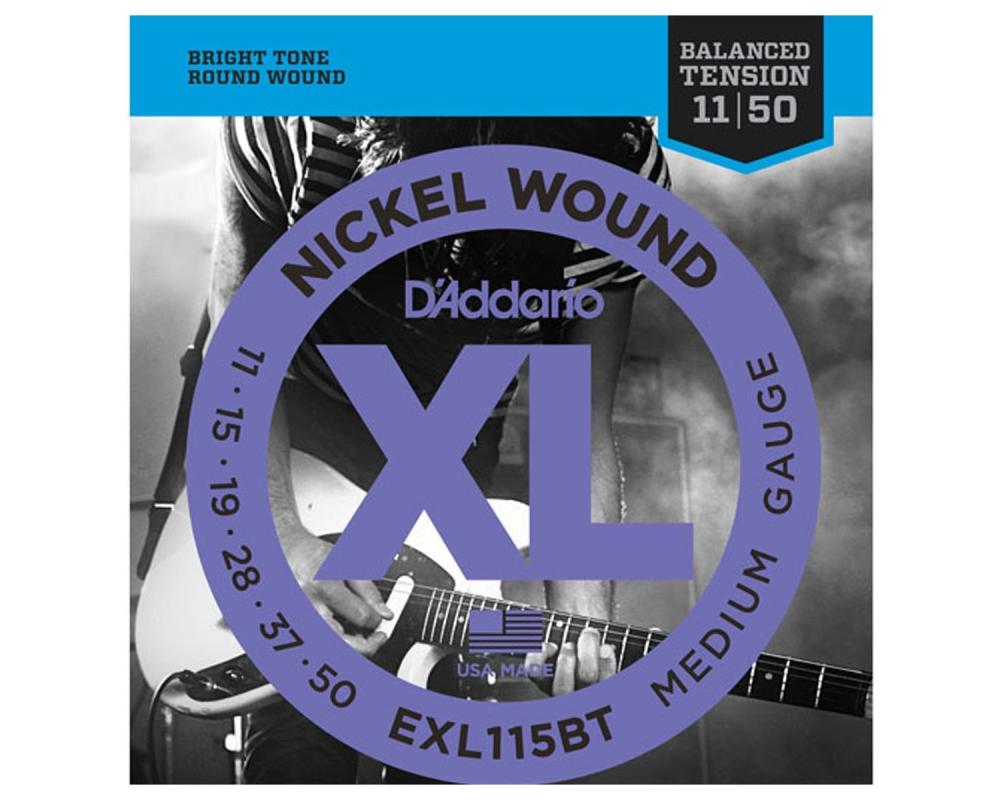 Daddario EXL115BT 11-50 Medium Balanced Tension, XL Nickel