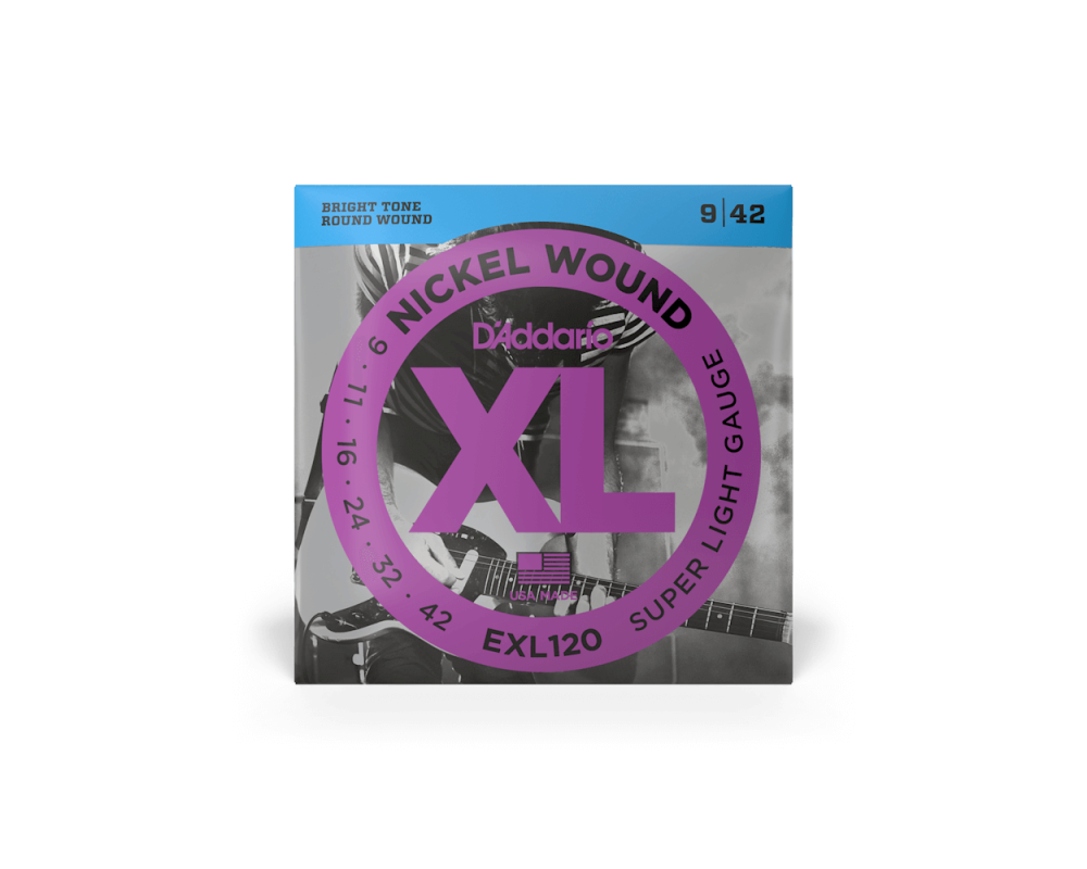 Daddario EXL120 09-42 Super Light, XL Nickel