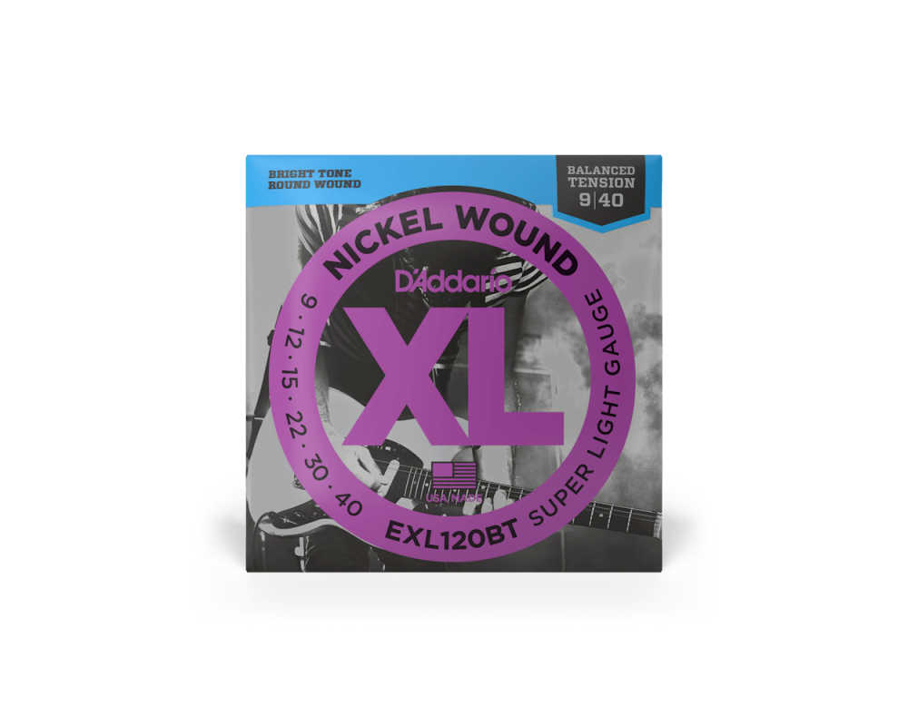 Daddario EXL120-BT 09-40 Super Light Balanced Tension, XL Nickel