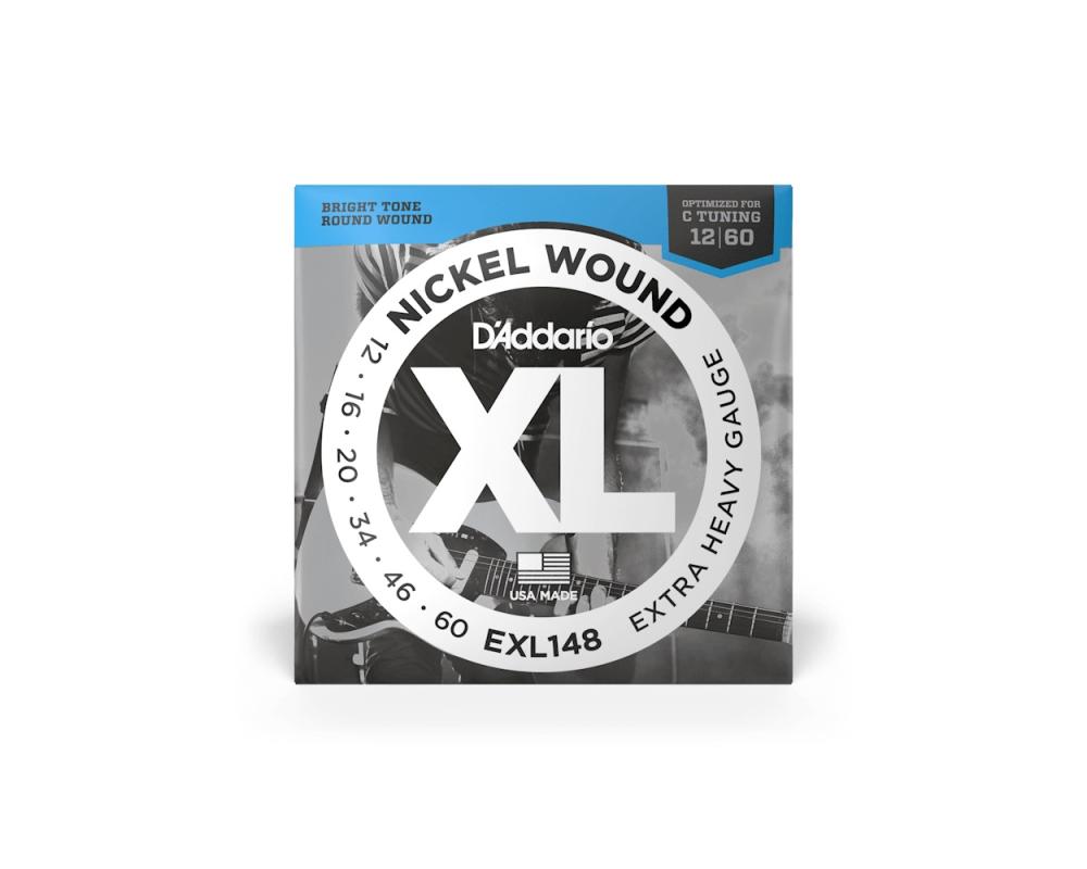 Daddario EXL148 12-60 Extra Heavy, XL Nickel