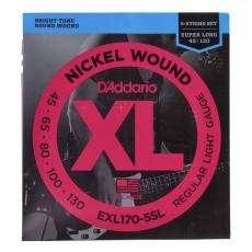 Daddario EXL170-5SL - 45-130 Regular Light 5-String, Super Long Scale