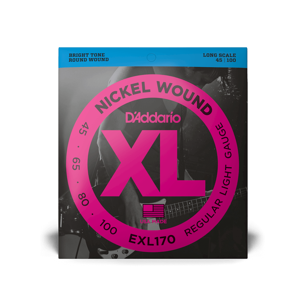 Daddario EXL170  45-100 Regular Light, Long Scale, XL Nickel Bass Strings