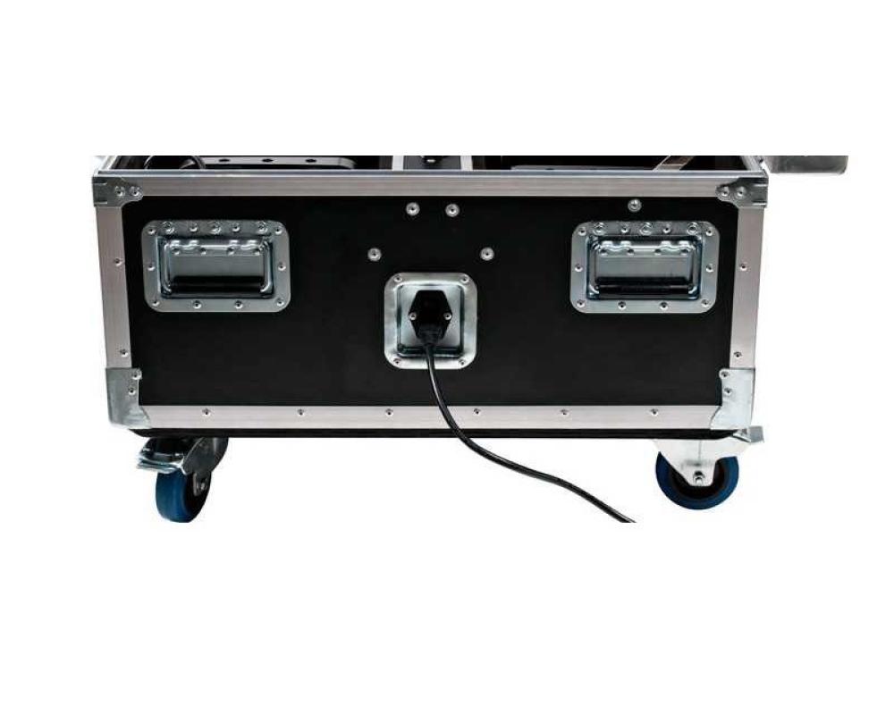 Art System Flightcase C/Carregamiento para 10 Unidades Par LED 12x18W RGBWA+UV