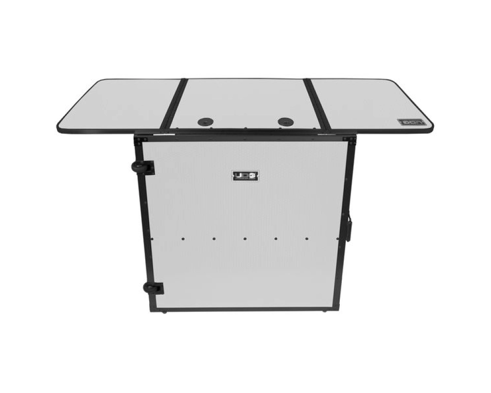 UDG Fold Out DJ Table white MK2 Plus (With Wheels)