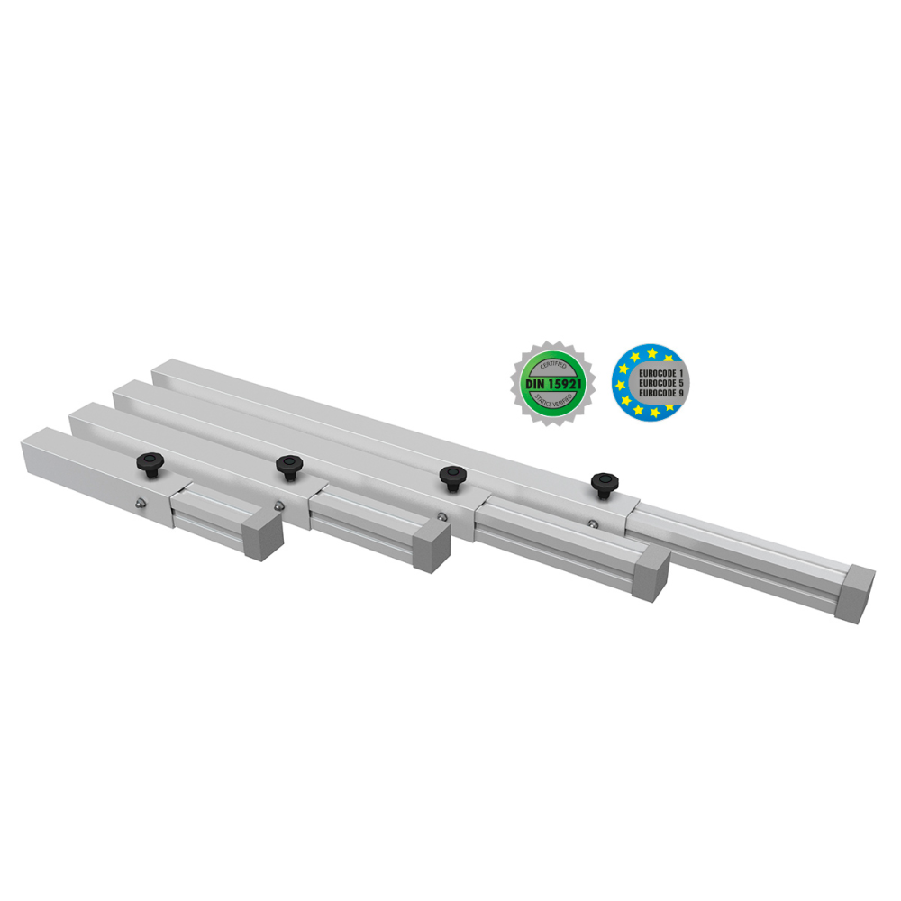 G4Stage G4-ST-080-140 - Telescopic 80cm-140cm Legs, 60x60 profile