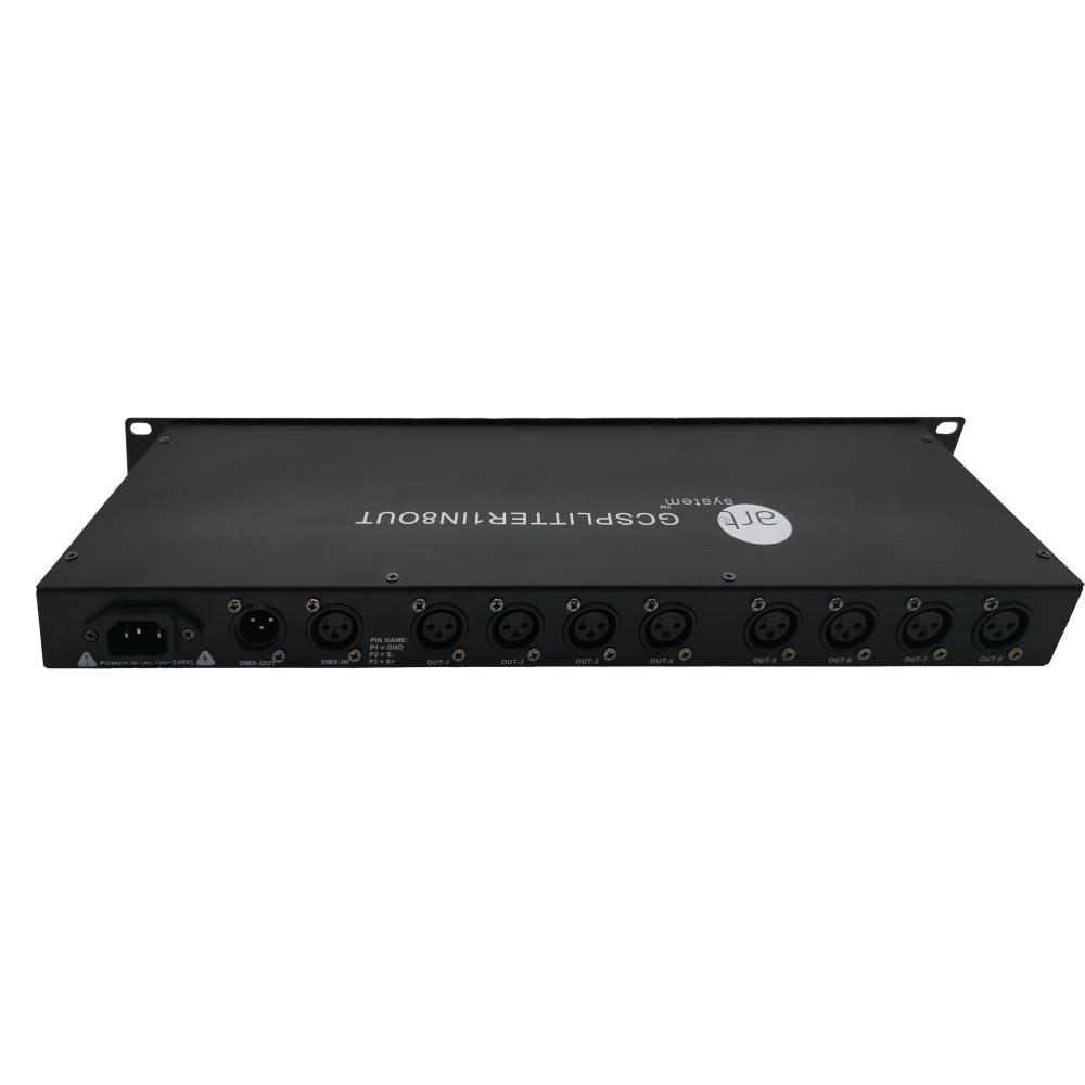 Art System Splitter DMX 1in/8out