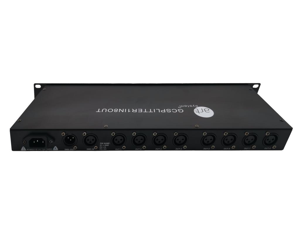 Art System Splitter DMX 1in/8out