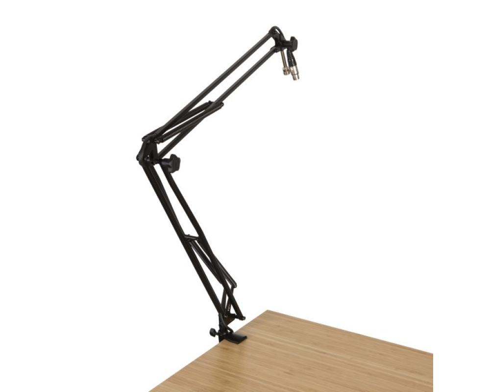 Gator GFWMICBCBM1000 Desk-Mounted Broadcast/Podcast Boom Mic Stand