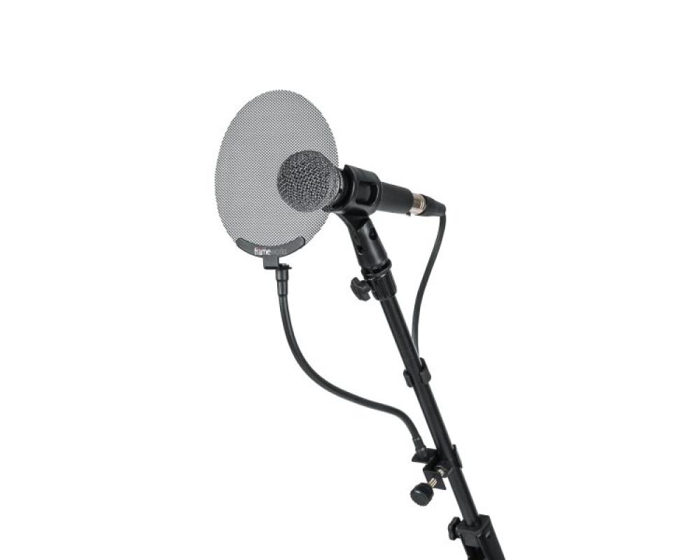 Gator GFW-POPFILTER-MTL Metal Screen Pop Filter with 12.4 Inch Gooseneck
