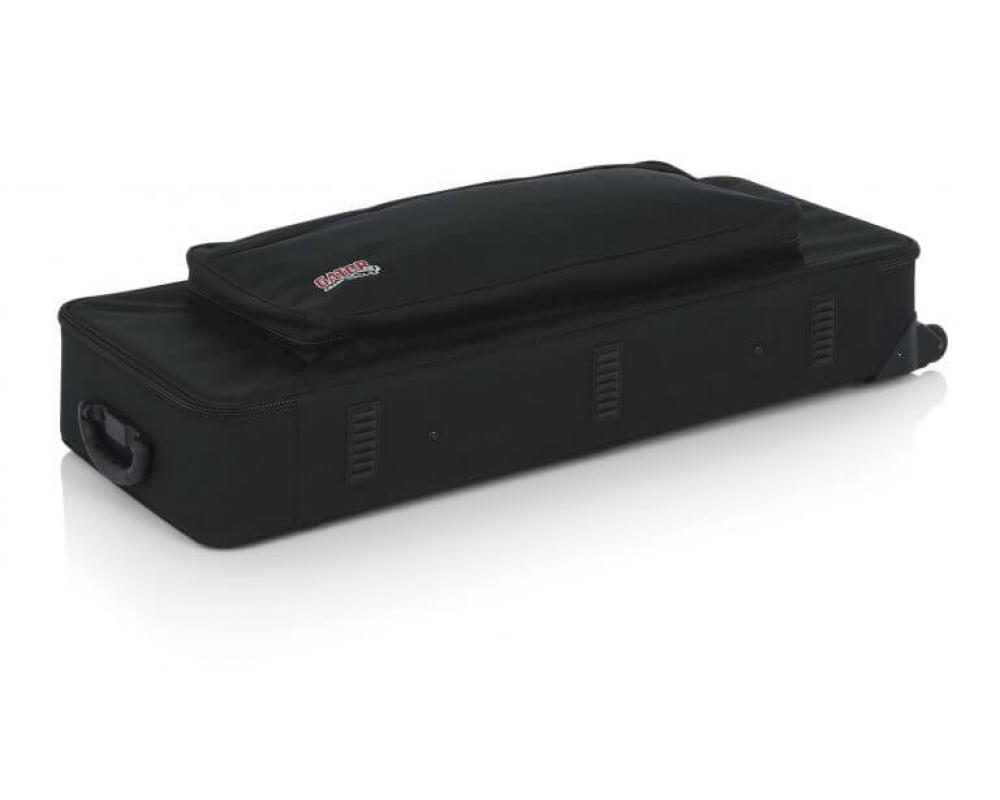 Gator GK-49 Rigid EPS Foam Lightweight Case w Wheels for 49-Note Keyboards