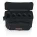 Gator GM-4 - Padded Bag for Up to 4 Mics w Exterior Pockets for Cables