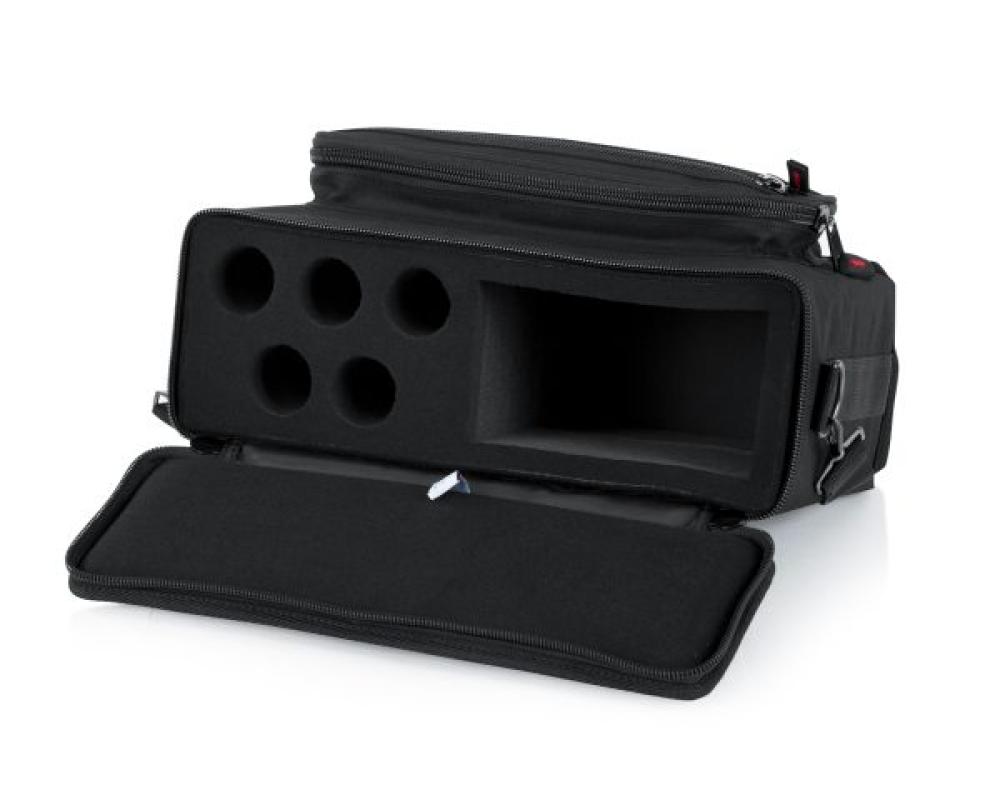 Gator GM-5W - Padded bag for 5 wireless mic systems