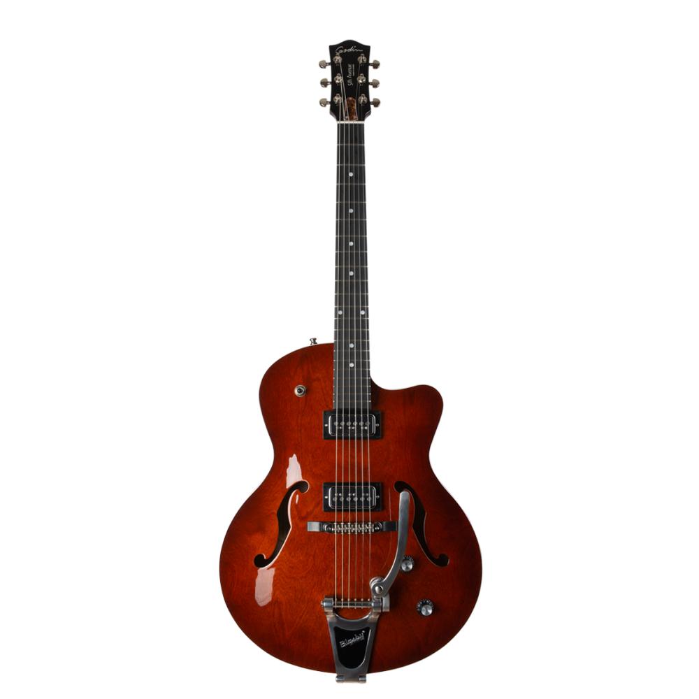 Godin 5th Avenue Uptown T-Armond Havana Burst
