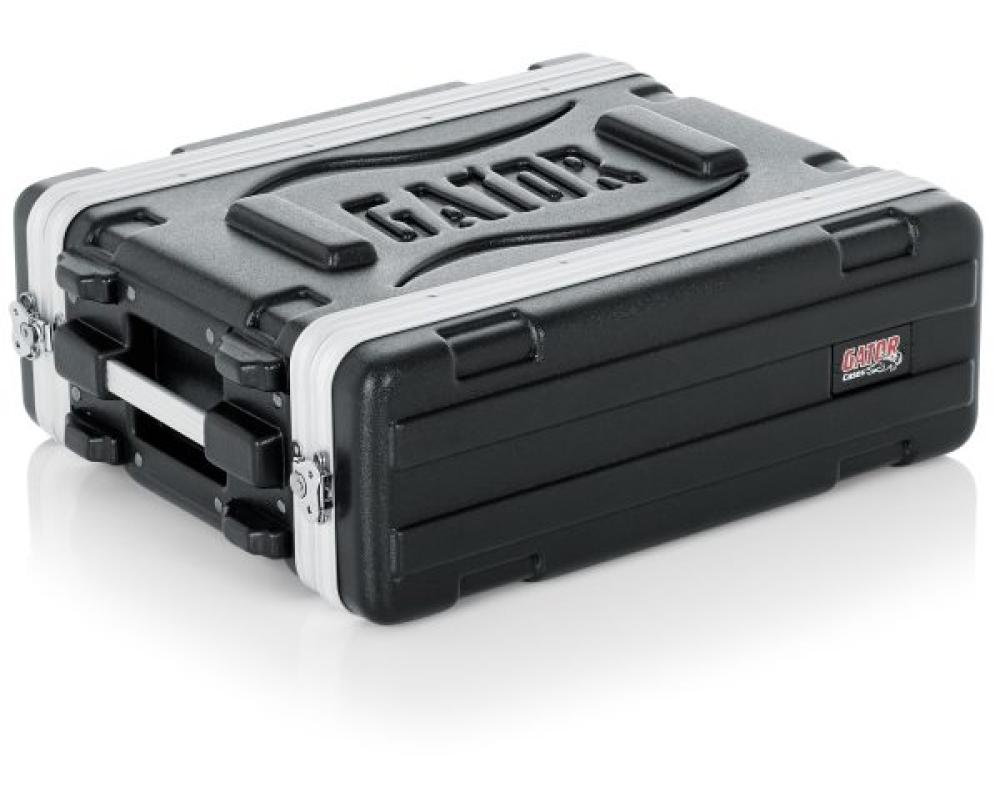 Gator GR-3S  Molded PE Rack Case, Front, Rear Rails, 3U