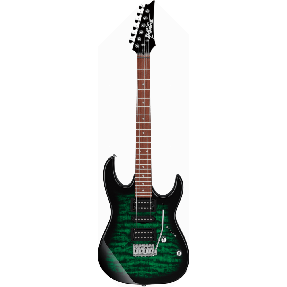 Ibanez GRX70QA-TEB GIO Transparent Emerald Burst