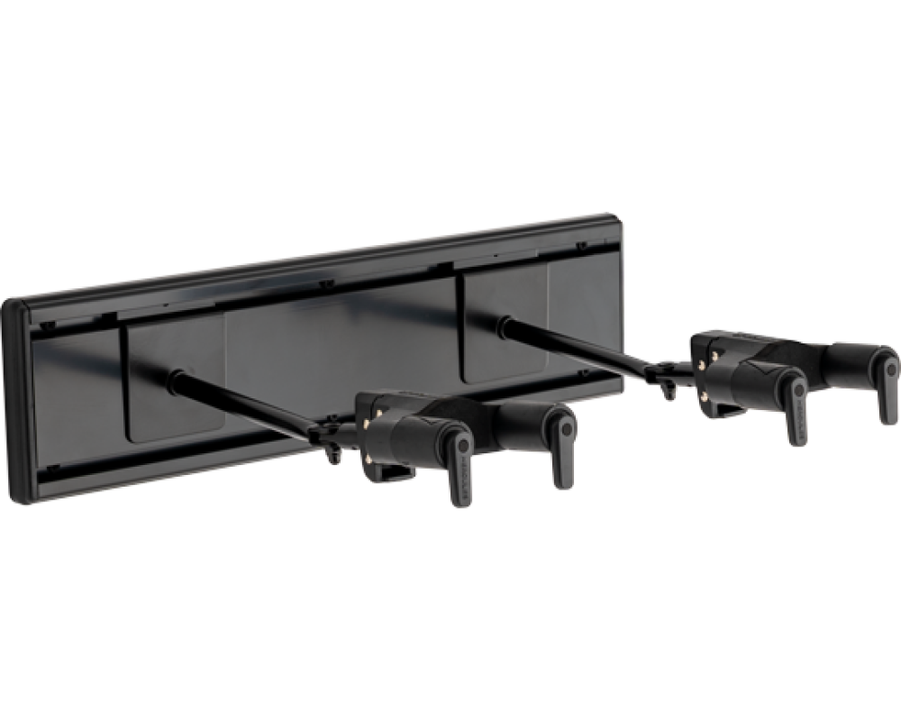 Hercules Stands GSP402SB 2-Guitar Wall Rack
