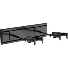 Hercules Stands GSP402SB 2-Guitar Wall Rack