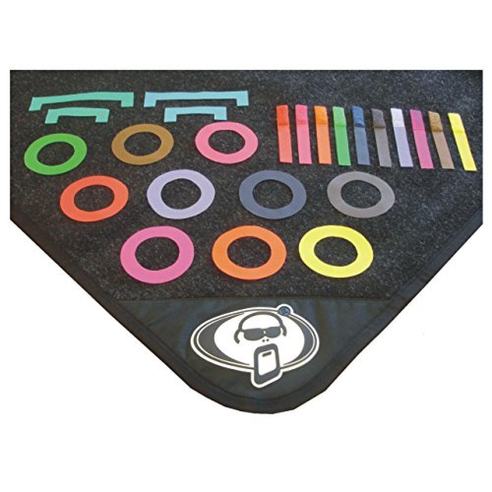 Protection Racket J902200 Drum Mat Coloured Markers