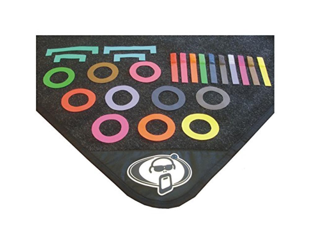 Protection Racket J902200 Drum Mat Coloured Markers