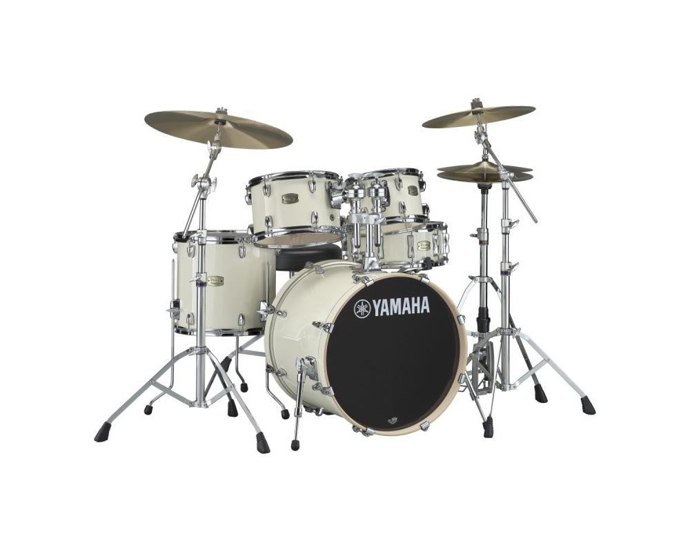 Yamaha Stage Custom Studio Set Classic White SBP0F5 CLW 6W (Bombo 20)