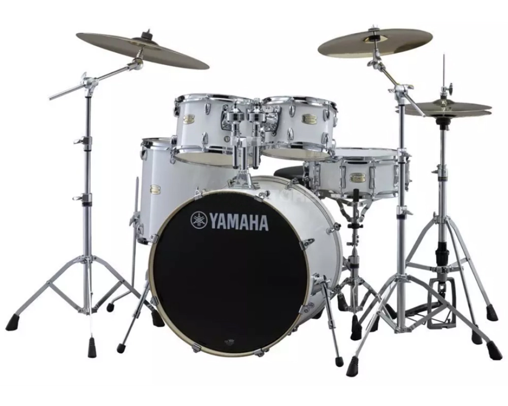 Yamaha Stage Custom Standard Set Classic White SBP2F5 CLW 6W (Bombo 22)