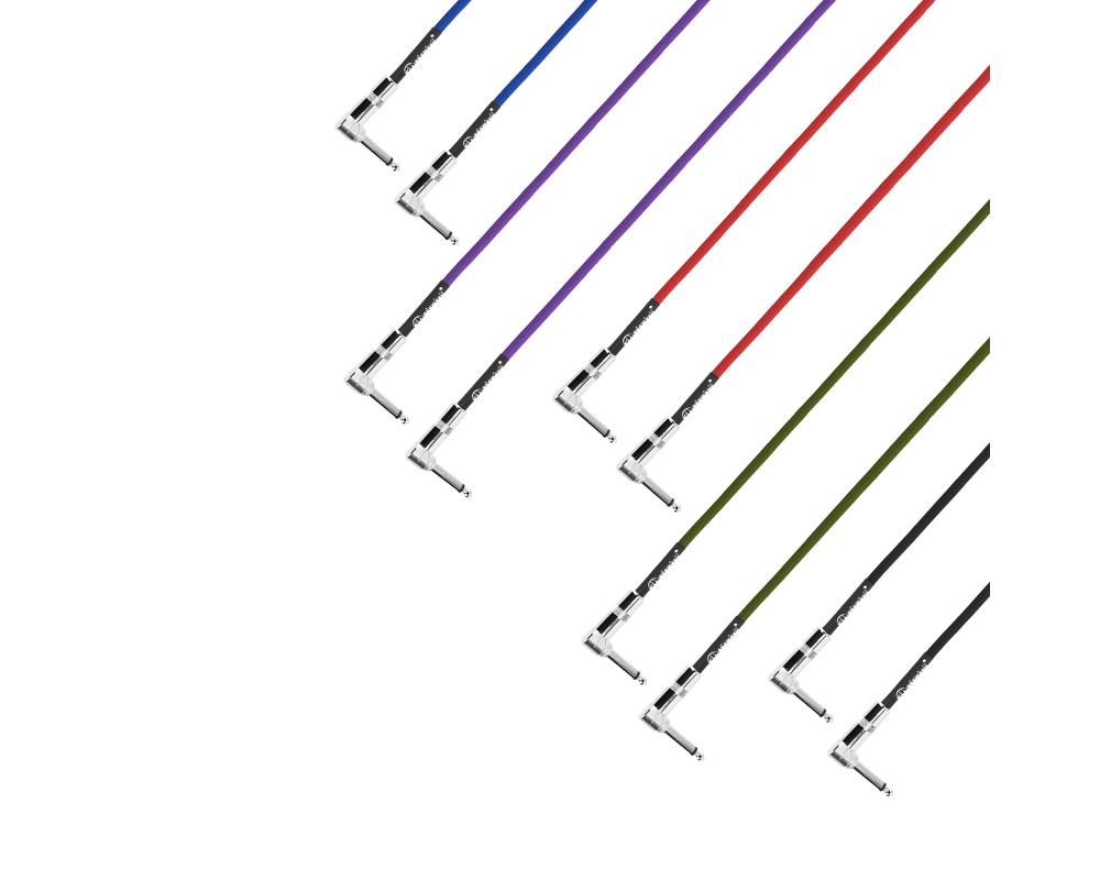 Adam Hall 4 STAR IRR 0090 Set - 5x angled Jack TS 0.9m