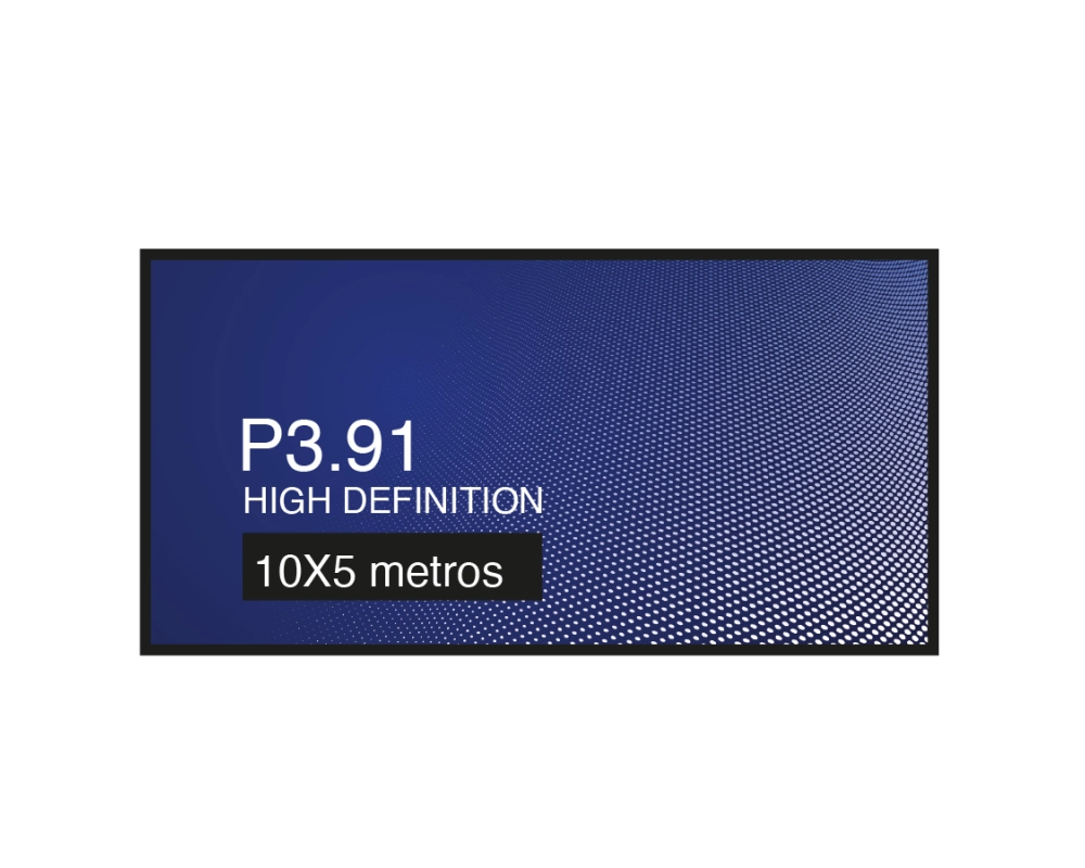 Art System Ecran LED Outdoor P3.91 Pack 100- 10X5 metros
