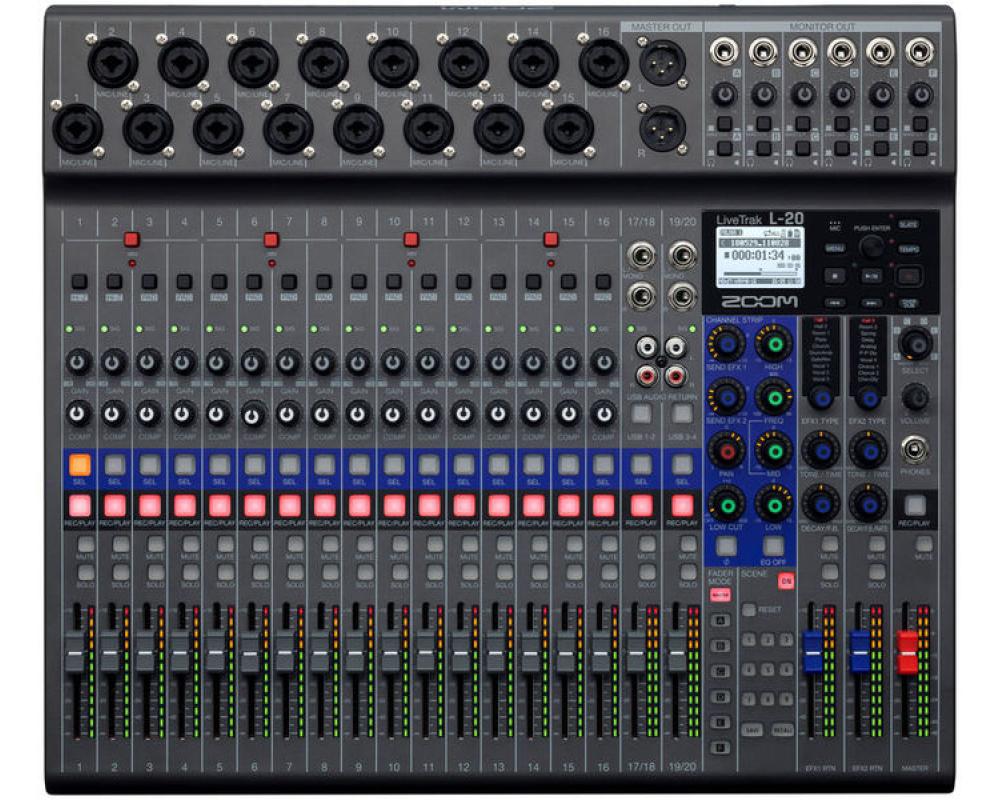 Zoom LiveTrak L-20