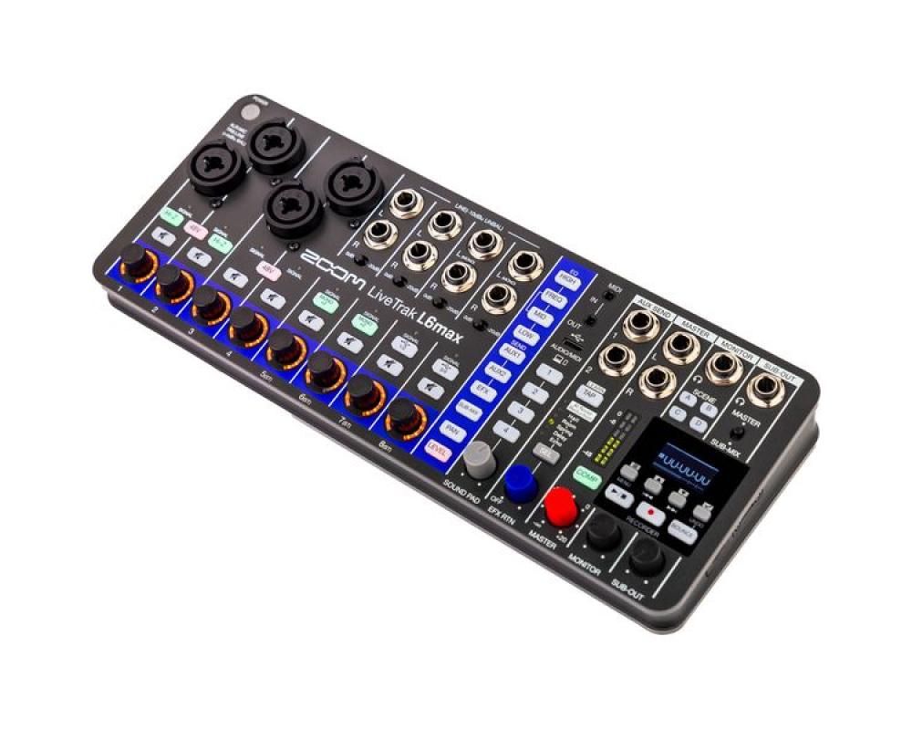 Zoom LiveTrak L6max