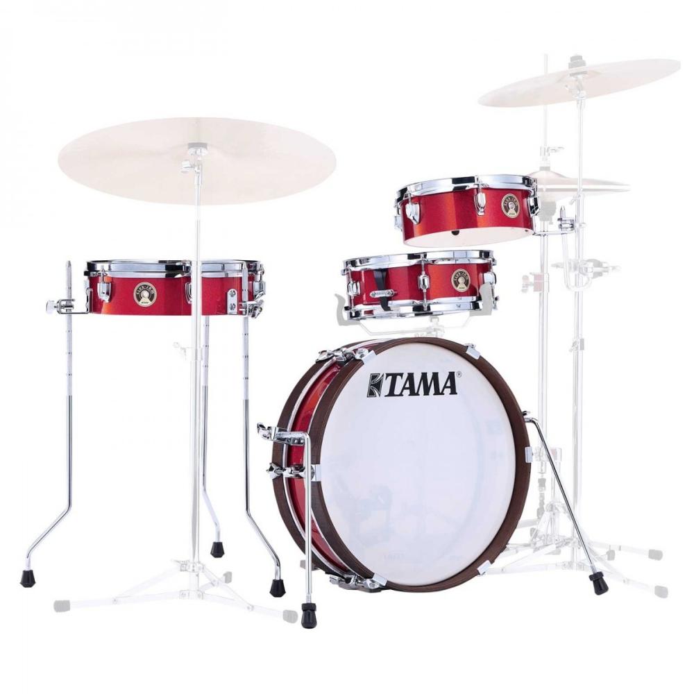 Tama Club Jam Pancake 4pcs Set BRM Burnt Red Mist