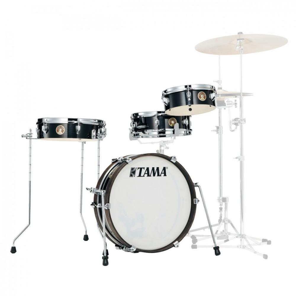 Tama Club Jam Pancake 4pcs Set HBK Hairline Black