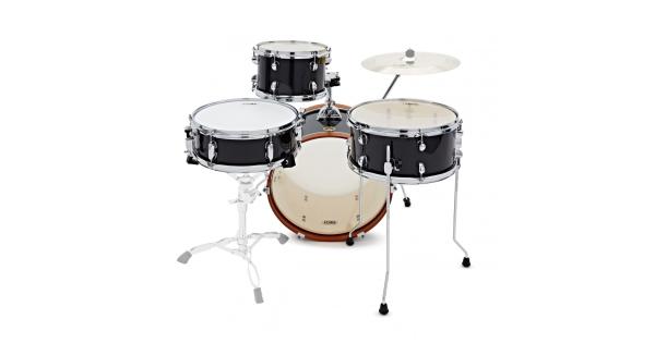 Kit Batteria Tama Club-JAM LJK48S-CCM - Grancassa 18x30.5", Colore Carbone | Per Concerti Intimi