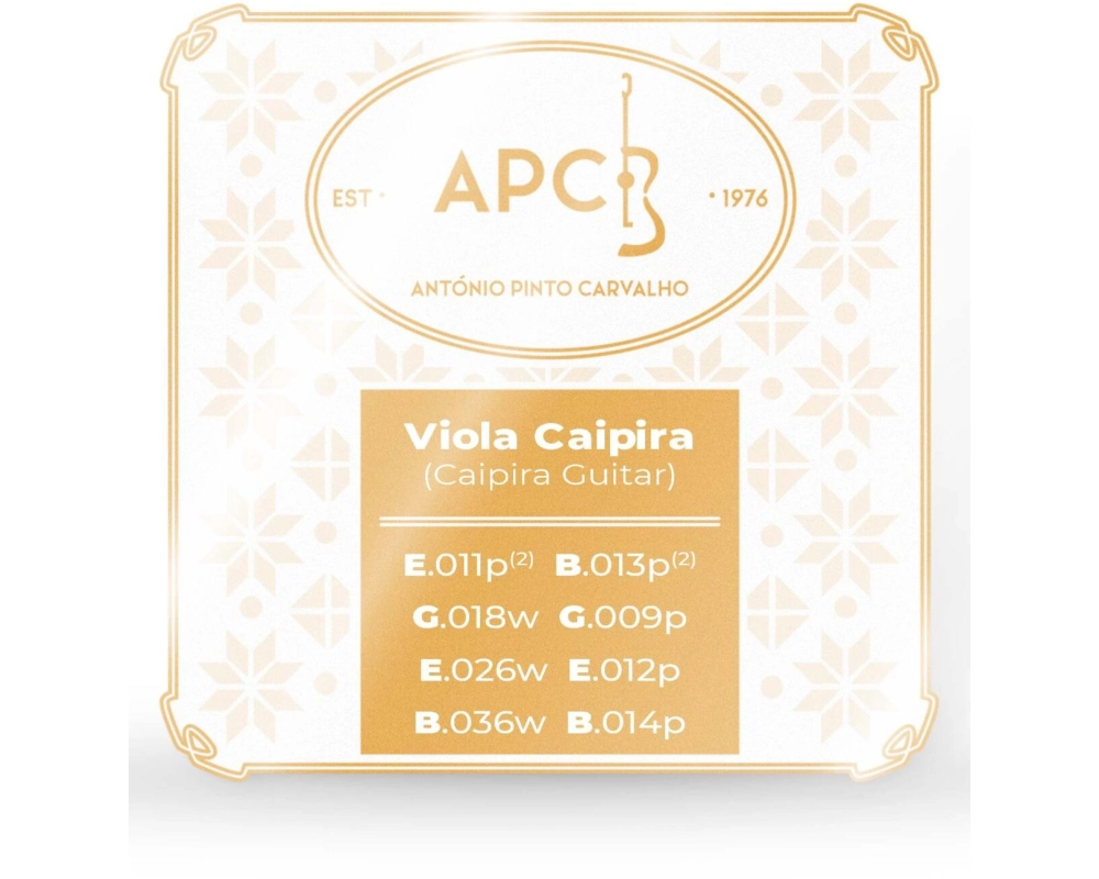 APC Cordas Viola Caipira