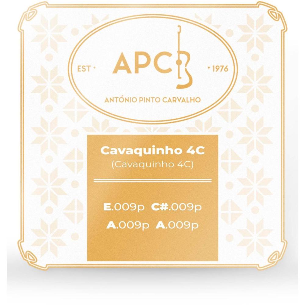 APC CORCAV 4C - Cordas Cavaquinho (4 Cordas)