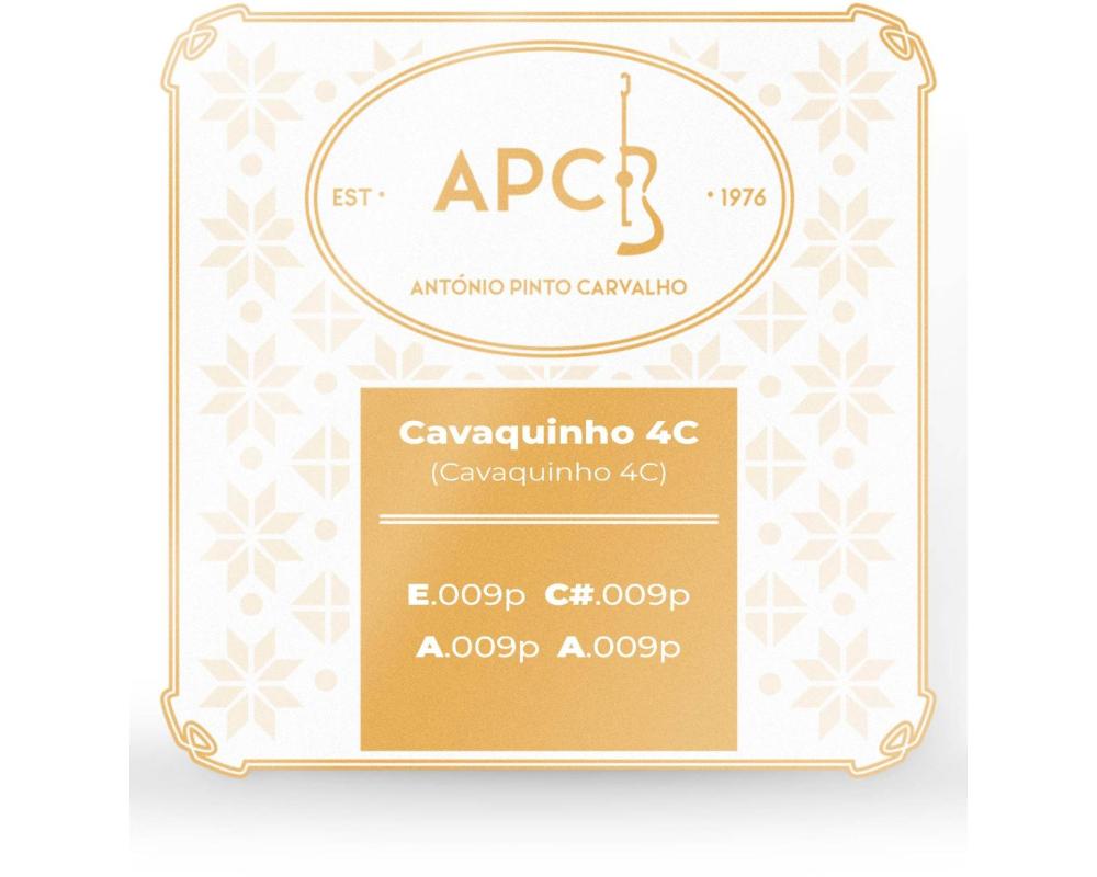 APC CORCAV 4C - Cordas Cavaquinho (4 Cordas)