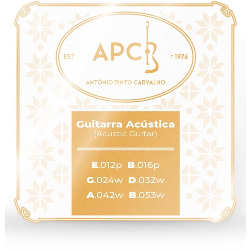 APC Cordas Guitarra Folk