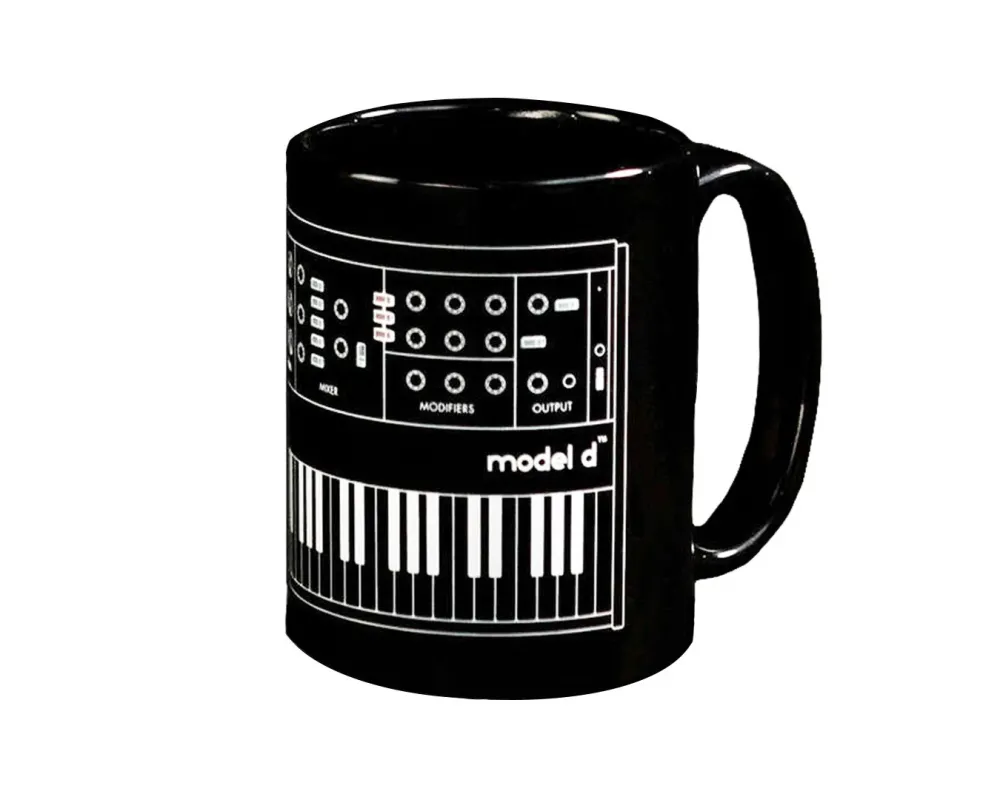Moog Minimug Coffee Mug Cup Black