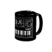 Moog Minimug Coffee Mug Cup Black