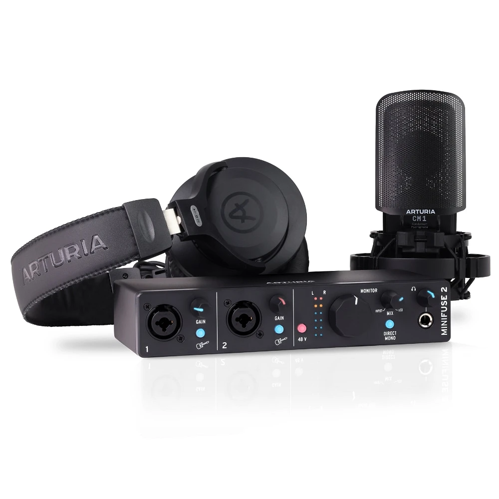 Arturia MiniFuse Recording Pack Black