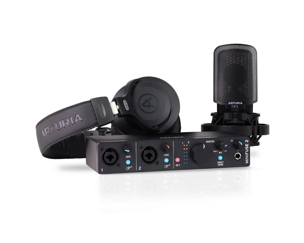 Arturia MiniFuse Recording Pack Black