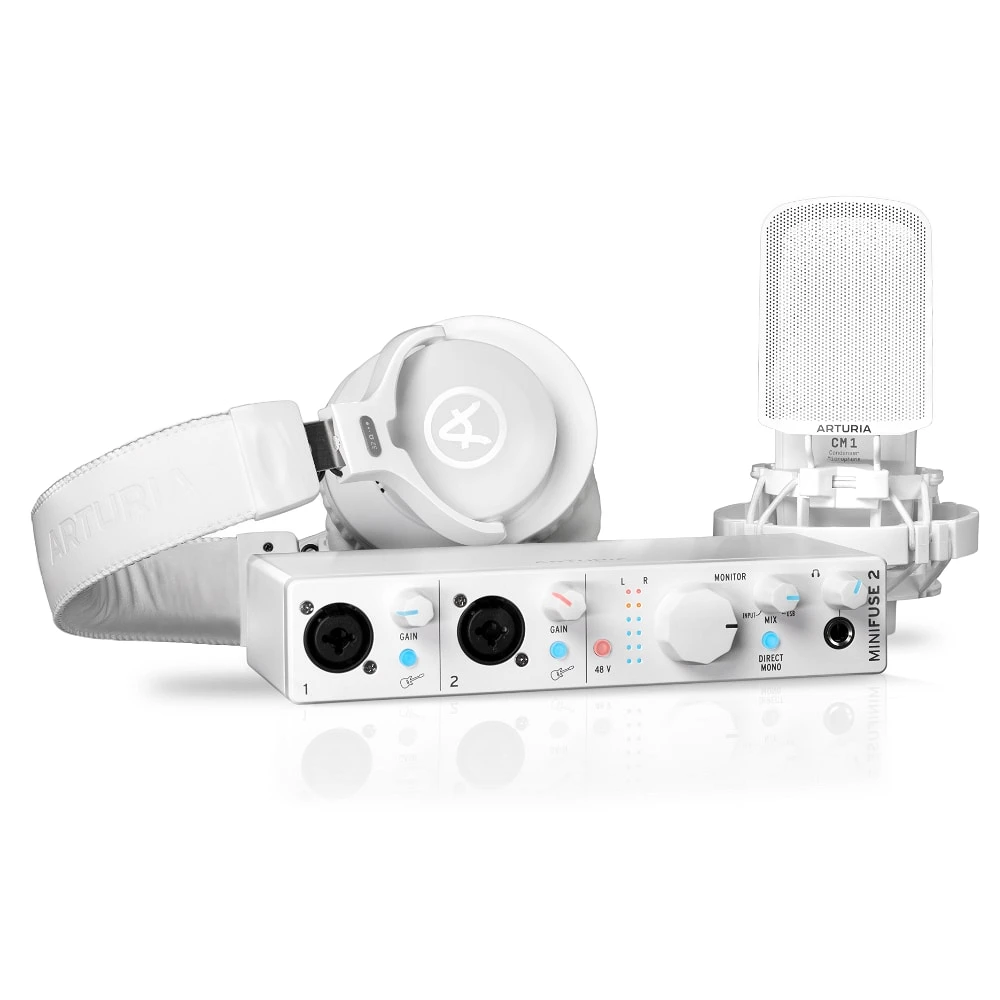 Arturia MiniFuse Recording Pack White