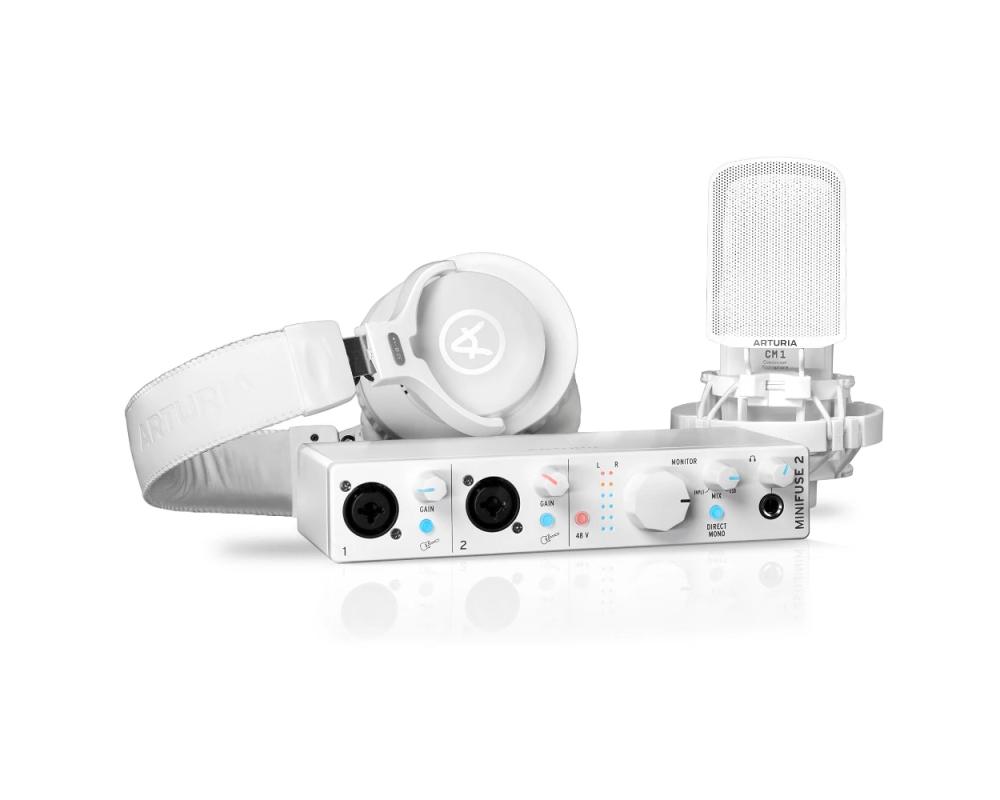 Arturia MiniFuse Recording Pack White