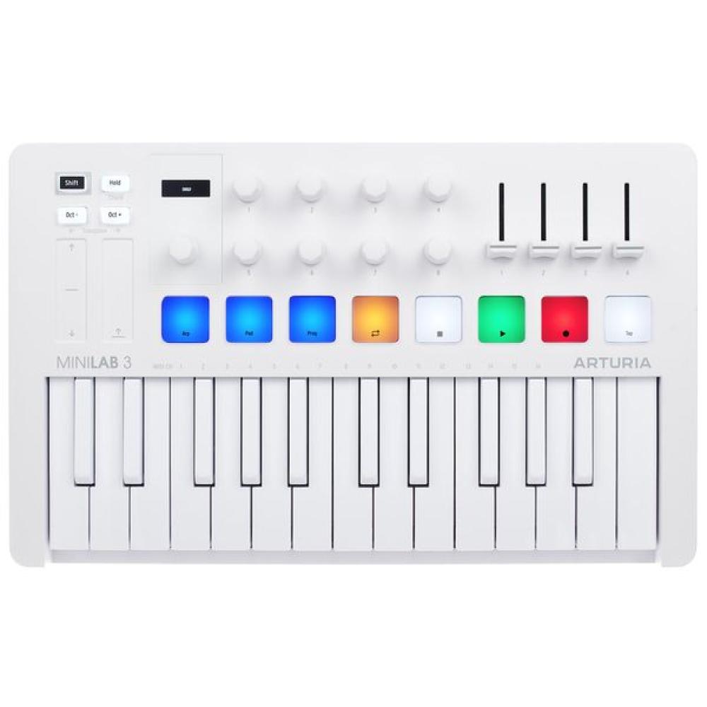 Arturia MiniLab 3 Alpine White.